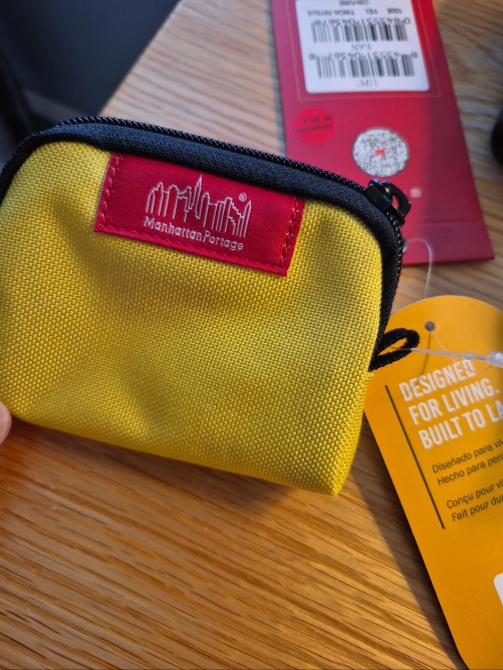 Manhattan Portage Yelloe Cordura Coin Purse